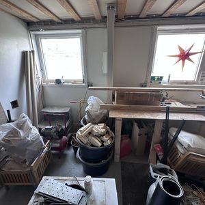 Al inventar på værksted