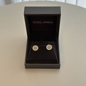 George Jensen Daisy Diamant ørestikker