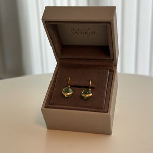 Julie Sandlau - prime øreringe Green Amethyst