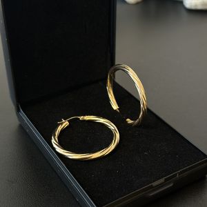 9 karat guld creoler - 3 størrelser