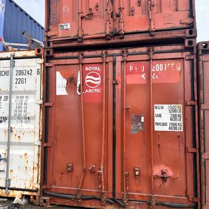 20 fods container - nederste