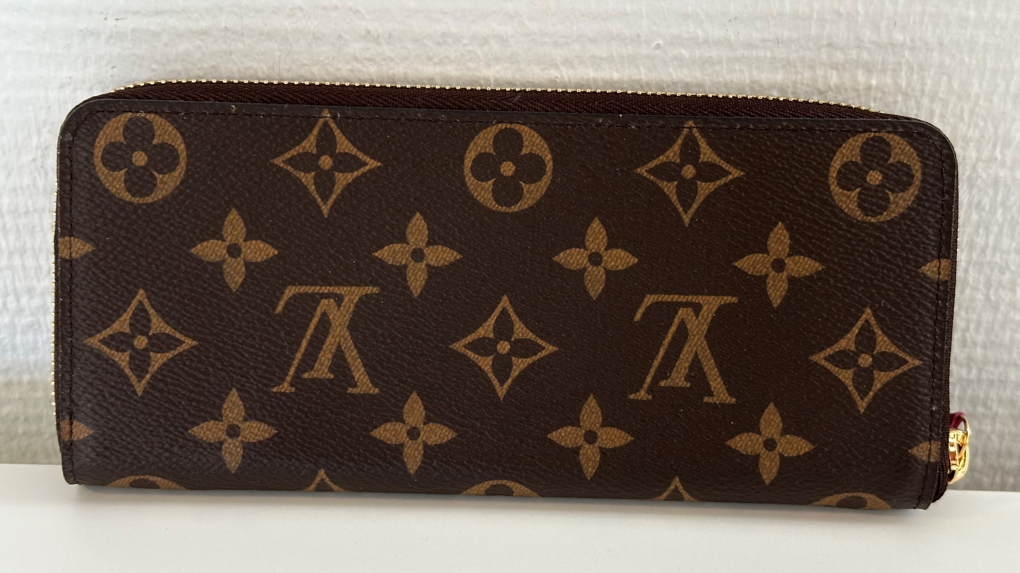 Louis Vuitton aflang pung
