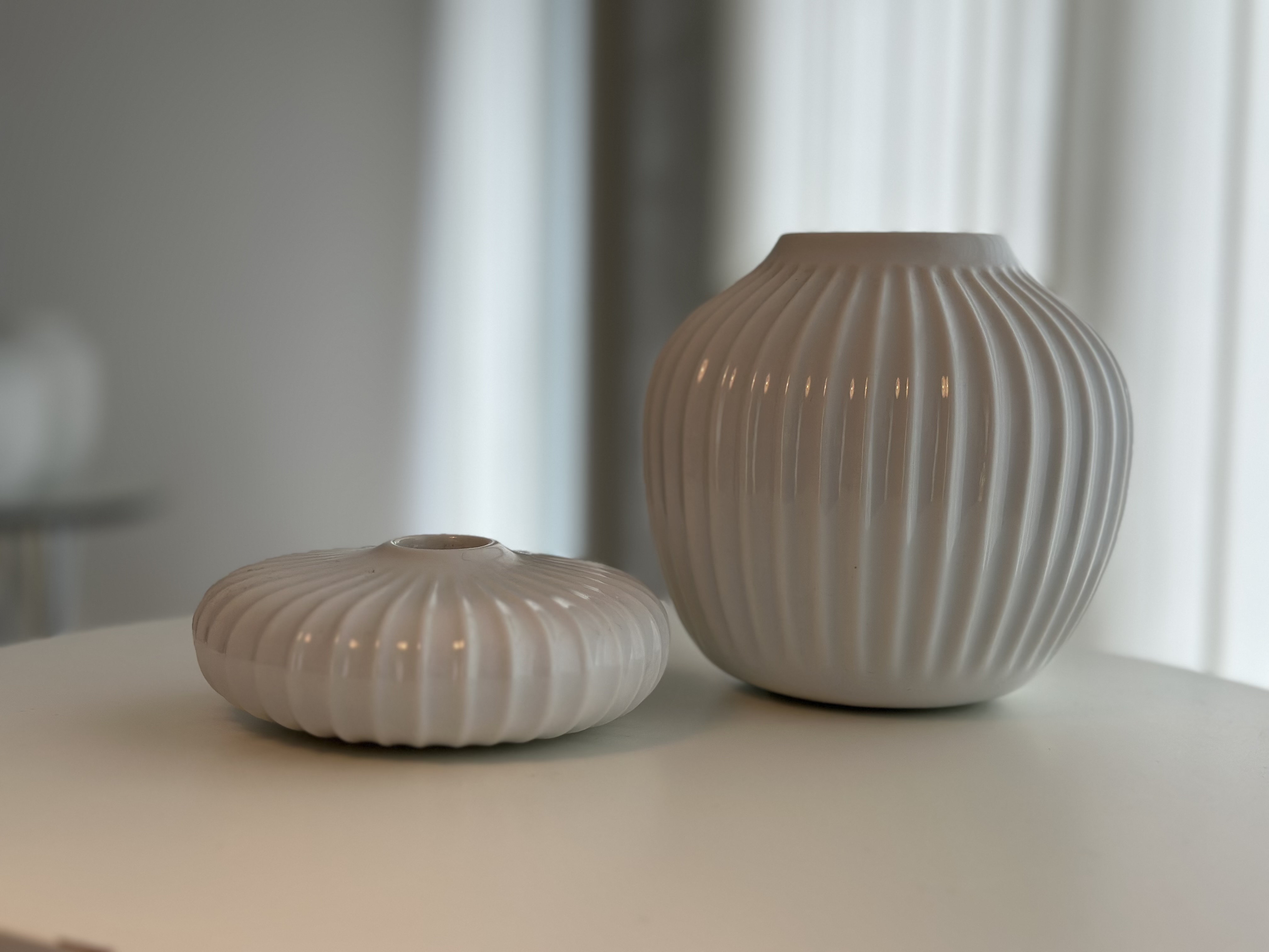 Kahler lysestage og vase