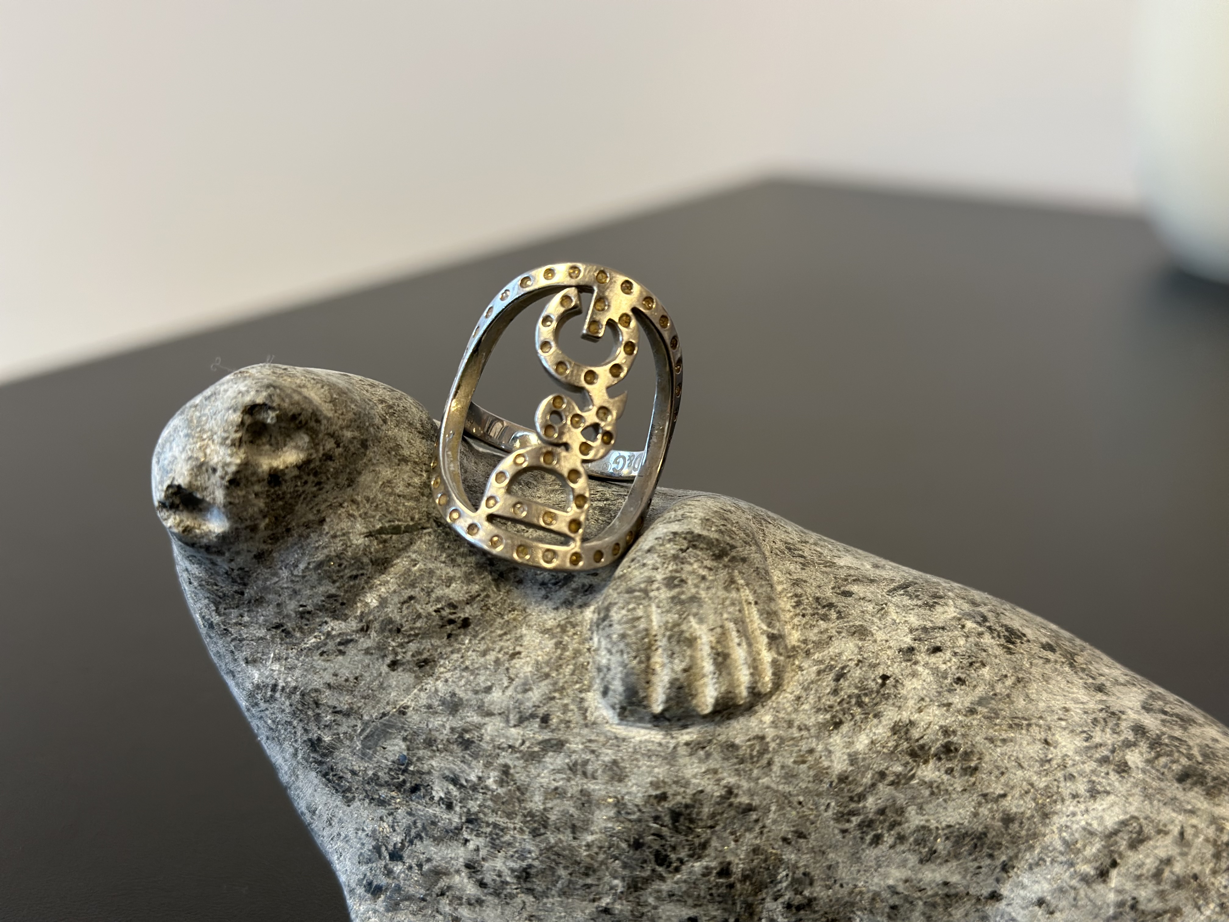 D & G øreringe samt ring